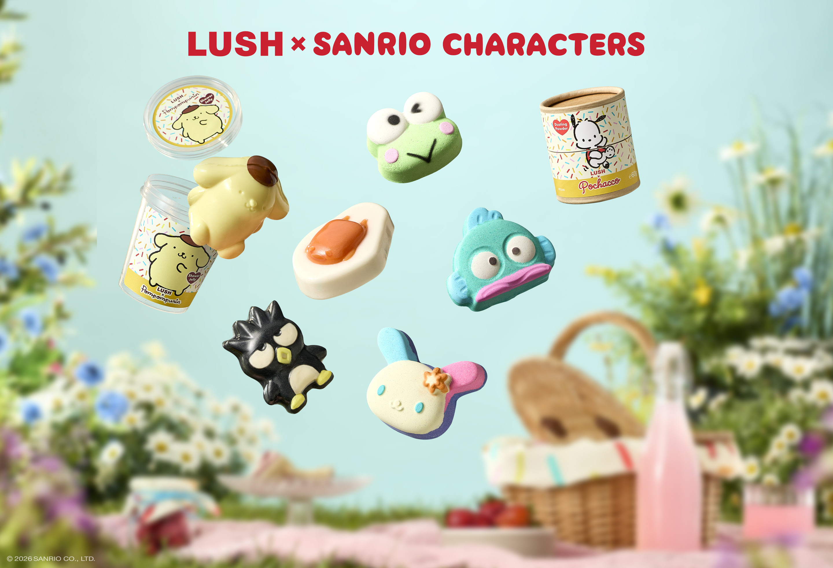 LUSH&times;Sanrio Characters三麗鷗限定系列登場